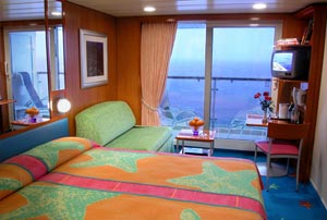 Oceanview Stateroom with Balcony